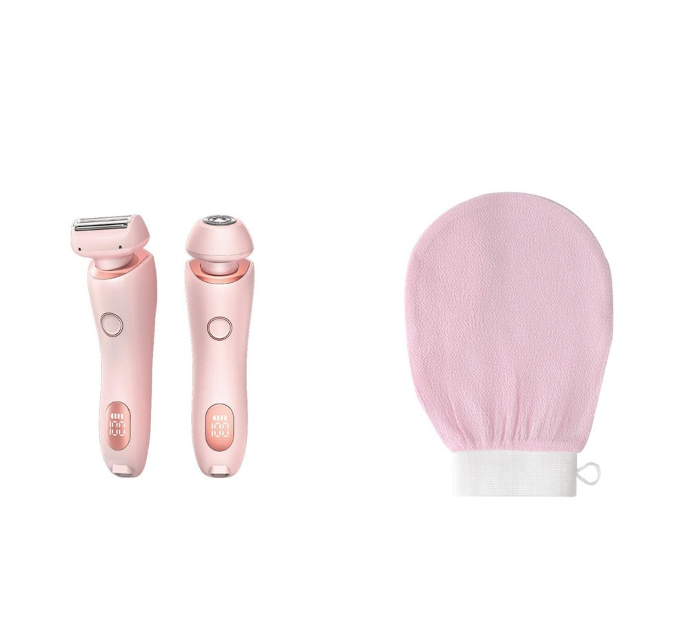 2 In 1 Hair Removal Epilator USB Rechargeable Trimmer For Women